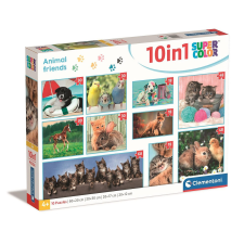 Clementoni Állatos Friends 10 az 1-ben puzzle Clementoni puzzle, kirakós