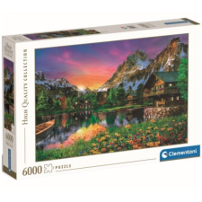 Clementoni Alpesi tó HQC 6000 db-os puzzle Clementoni puzzle, kirakós