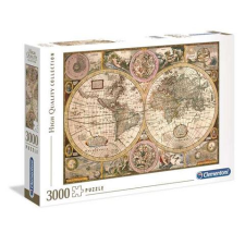 Clementoni Antik világtérkép HQC 3000 db-os puzzle (33531) (Clementoni33531) - Kirakós, Puzzle puzzle, kirakós
