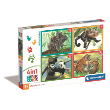 Clementoni Baby Cuddles 4 az 1-ben puzzle Clementoni puzzle, kirakós