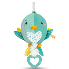 Clementoni Baby Zenélő Plüss Madráka bébijáték babakocsira