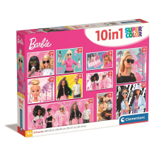 Clementoni Barbie Girl 10 az 1-ben puzzle Clementoni puzzle, kirakós