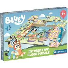 Clementoni Bluey és barátai interaktív 24db-os padló puzzle - Clementoni puzzle, kirakós