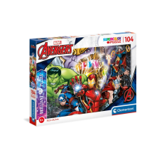 Clementoni Brilliant Marvel Bosszúállók - 104 darabos puzzle (20181) puzzle, kirakós