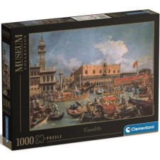 Clementoni Canaletto: A dózse díszgondolája a mólónál, áldozócsütörtökön Museum Collection 1000 db-os puzzle – Clementoni puzzle, kirakós