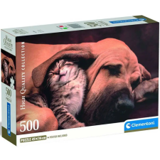 Clementoni Cica és kutya, HQC 500 darabos puzzle - Clementoni puzzle, kirakós