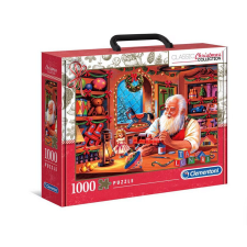 Clementoni Clementoni 1000 db-os puzzle - A Mikulás műhelye puzzle, kirakós