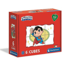 Clementoni Clementoni DC Szuperhősök mesekocka 6 db (44008) puzzle, kirakós