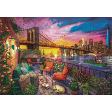 Clementoni Clementoni Manhattan erkély puzzle 3000 db puzzle, kirakós