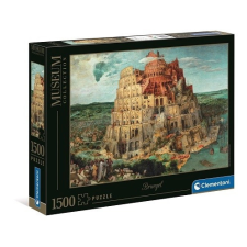 Clementoni Clementoni puzzle 1500 darabos - Bruegel: Bábel tornya múzeum puzzle, kirakós