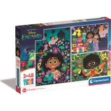 Clementoni Clementoni puzzle 3x48 darabos - varázslatos encanto puzzle, kirakós