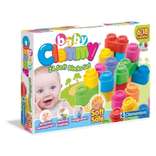 Clementoni Clemmy 24 darabos építőkocka készlet készségfejlesztő