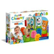 Clementoni Clemmy puha építőelemek - édes állatok - Soft Clemmmy készségfejlesztő