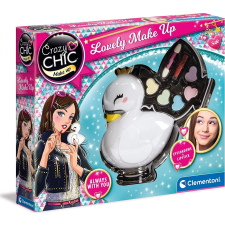 clementoni crazy chic elegáns smink készlet hattyú szépségszalon