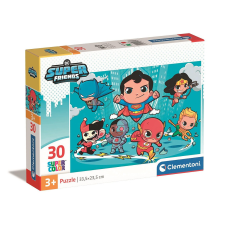 Clementoni DC Super Hero Mini Friends 30 db-os puzzle Clementoni puzzle, kirakós