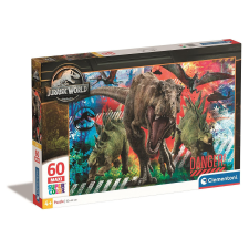 Clementoni Dinoszaurusz Danger 60 db-os maxi puzzle Clementoni puzzle, kirakós