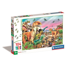 Clementoni Dinoszaurusz Land 104 db-os puzzle Clementoni puzzle, kirakós