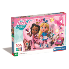 Clementoni Disney Alice Fergie Csodaország cukrászdája 104 db-os puzzle Clementoni puzzle, kirakós