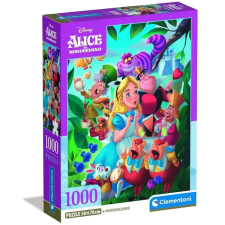 Clementoni Disney - Alíz csodaországban 1000 db-os puzzle poszterrel - Clementoni puzzle, kirakós