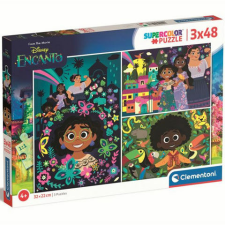 Clementoni Disney Encanto Supercolor 3 az 1-ben 3×48 db-os puzzle – Clementoni puzzle, kirakós