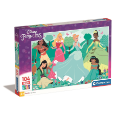 Clementoni Disney Hercegnők Outside 104 db-os maxi puzzle Clementoni puzzle, kirakós