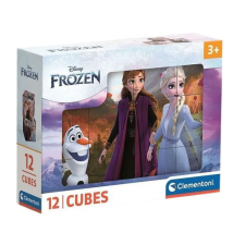 Clementoni Disney Jégvarázs Bound mesekocka 12 db-os Clementoni puzzle, kirakós