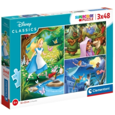 Clementoni Disney Klasszikusok 3x48db-os puzzle - Clementoni puzzle, kirakós