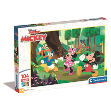Clementoni Disney Mickey Lush Forest 104 db-os maxi puzzle Clementoni puzzle, kirakós