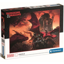 Clementoni Dungeons & Dragons: Vörös sárkány HQC 1000 db-os puzzle – Clementoni puzzle, kirakós