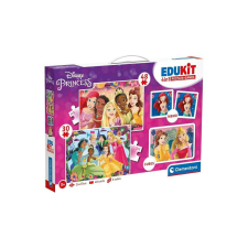 Clementoni - Edukit 4 az 1-ben játékgyűjtemény - Disney hercegnők (18297) társasjáték