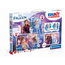 Clementoni Edukit 4 az 1-ben játékgyűjtemény - Jégvarázs társasjáték