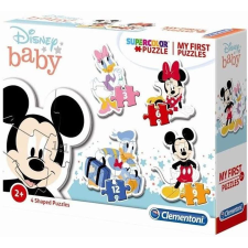 Clementoni Első kirakóm- Disney -Mickey egér és barátai- 4 db puzzle puzzle, kirakós