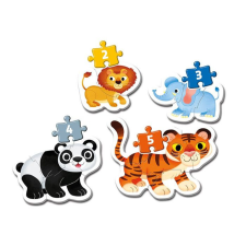 Clementoni Első Kirakom - Vadon Élő Állatok puzzle, kirakós