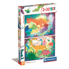 Clementoni Funny 2x20 db-os puzzle Clementoni puzzle, kirakós