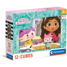  Clementoni Gabi babaháza mesekocka 12db-os puzzle, kirakós
