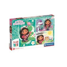 Clementoni Gabi babaháza Supercolor 3x48db-os puzzle - Clementoni puzzle, kirakós