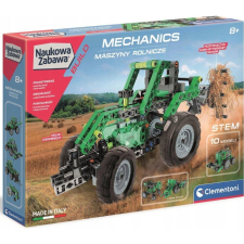 Clementoni Gépészeti Laboratóriumi Építőkészlet Mezőgazdasági Gépek (50794) építkezés