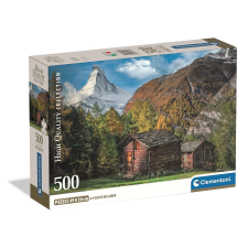Clementoni Hegyvidék Charming Matterhorn 500 db-os Compact puzzle Clementoni puzzle, kirakós