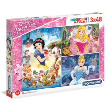 Clementoni Hercegnők puzzle 3x48 db - Clementoni puzzle, kirakós