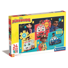 Clementoni Heroes and Wheels 24 db-os maxi puzzle Clementoni puzzle, kirakós