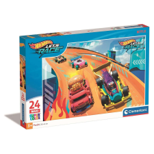 Clementoni Hot Wheels Fire Track 24 db-os maxi puzzle Clementoni puzzle, kirakós