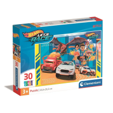 Clementoni Hot Wheels Race 30 db-os puzzle Clementoni puzzle, kirakós