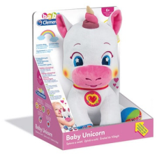 Clementoni Interaktív Plüss Unikornis (32 cm) plüssfigura