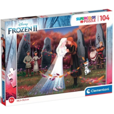 Clementoni Jégvarázs 2 - 104 db-os Szuper Színes puzzle puzzle, kirakós