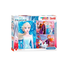 Clementoni Jégvarázs 2 3x48 db-os puzzle puzzle, kirakós