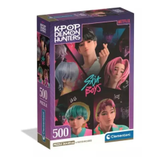 Clementoni K-Pop Demon Hunters: Démonvadászok puzzle - 500 darabos puzzle, kirakós