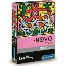 Clementoni Keith Haring Kirakós játék 1000 db Művészet (39757 CLM) puzzle, kirakós