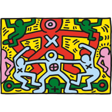 Clementoni Keith Haring művészeti puzzle 1000 darabos puzzle, kirakós