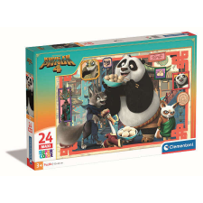 Clementoni Kung fu Panda maxi puzzle 24 db-os Clementoni puzzle, kirakós