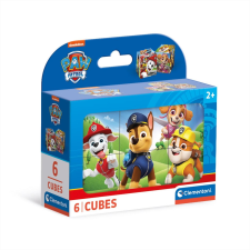 Clementoni Mancs Őrjárat mesekocka, 6 db puzzle, kirakós